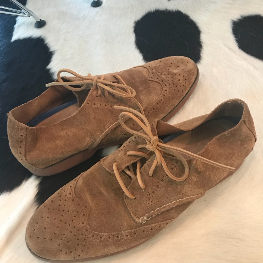 Men’s: SPERRY TOPSIDER suede perforated Oxford.
